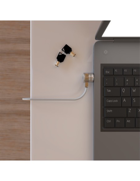 Aisens Cable Seguridad  cerradura llave  1.5M