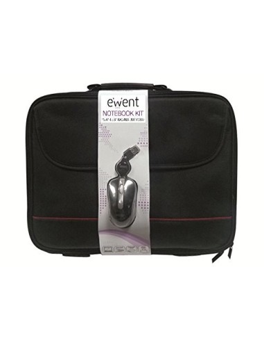 Ewent EW2505 maletines para portátil 39,6 cm (15.6") Maletín Negro