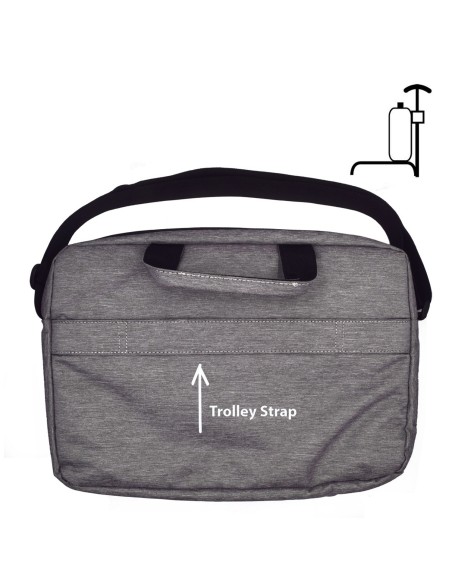 Ewent EW2517 maletines para portátil 39,6 cm (15.6") Maletín Gris