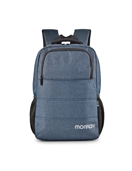 MONRAY Mochila  SACKSCHARTER 15,6" Azul jaspeado