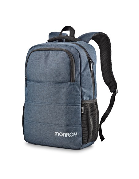 MONRAY Mochila  SACKSCHARTER 15,6" Azul jaspeado