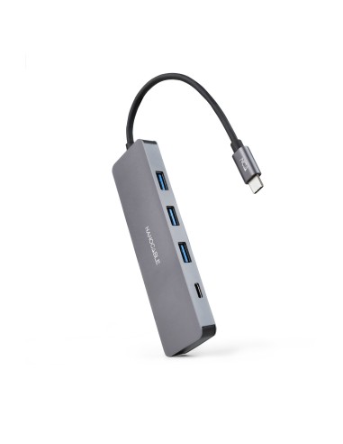 Nanocable HUB USB-C a 3xUSB 3.0 H+1xUSB-C H