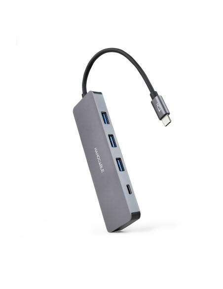 Nanocable HUB USB-C a 3xUSB 3.0 H+1xUSB-C H