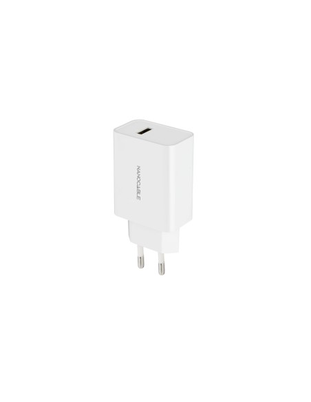 Nanocable Cargador 1 x USB 5V-2.1A Blanco
