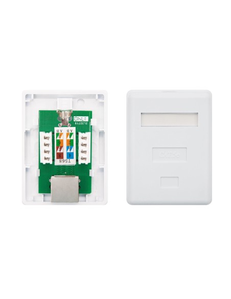 Nanocable 10.21.1101 caja de tomacorriente RJ-45