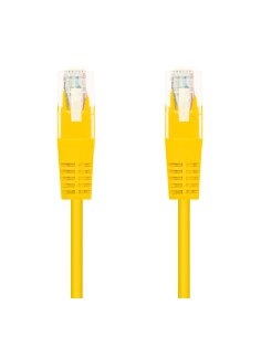 Nanocable CABLE RED LATIGUILLO RJ45 CAT.6 UTP AWG24, AMARILLO, 0.5 M
