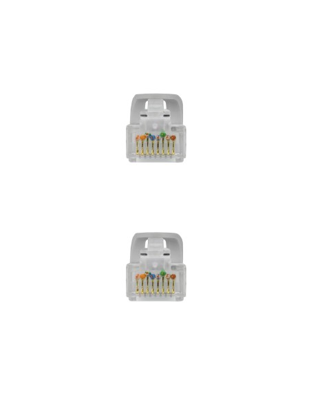 Nanocable Cable de red latiguillo RJ45 LSZH Cat.6A UTP AWG24, Gris, 1.0 m