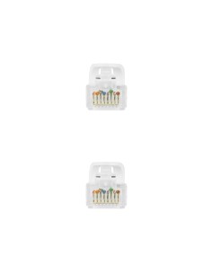 Nanocable Cable de red latiguillo RJ45 LSZH Cat.6A UTP AWG24, Blanco, 3.0m