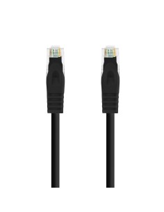 Nanocable Cable Red Latiguillo RJ45 LSZH CAT.6A UTP AWG24, Negro, 30 cm