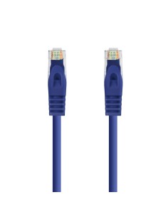 Nanocable Cable Red Latiguillo RJ45 LSZH CAT.6A UTP AWG24, Azul, 25 cm