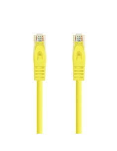 Nanocable Cable Red Latiguillo RJ45 LSZH CAT.6A UTP AWG24, Amarillo, 25 cm