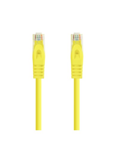Nanocable Cable Red Latiguillo RJ45 LSZH CAT.6A UTP AWG24, Amarillo, 25 cm