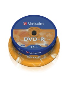 Verbatim 43667 4,7 GB DVD-R 25 pieza(s)