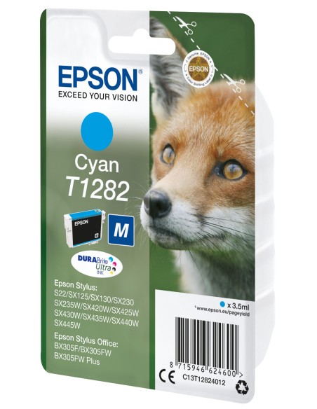 Epson Fox Cartucho T1282 cian