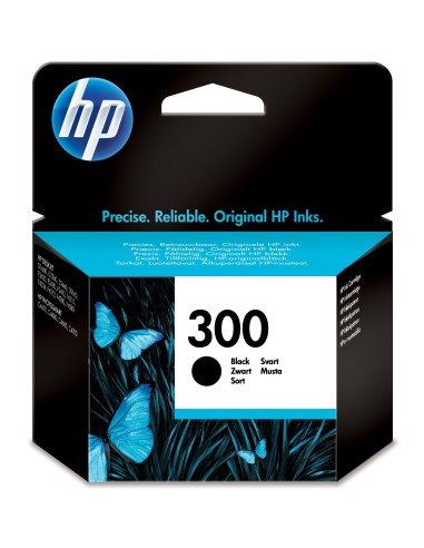 HP 300 cartucho de tinta 1 pieza(s) Original Rendimiento estándar Negro