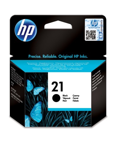 HP 21 cartucho de tinta Original Rendimiento estándar Negro