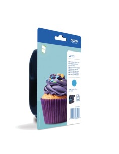 Brother LC-123CBP cartucho de tinta 1 pieza(s) Original Cian