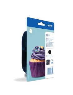 Brother LC-123BKBP cartucho de tinta 1 pieza(s) Original Negro
