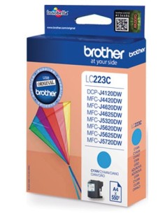 Brother LC-223CBP cartucho de tinta 1 pieza(s) Original Cian
