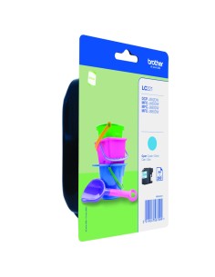 Brother LC-221CBP cartucho de tinta 1 pieza(s) Original Rendimiento estándar Fotos cian