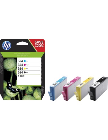 HP Cartucho Multipack 364 Negro+ Color