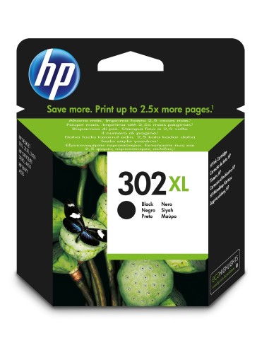 HP 302XL cartucho de tinta 1 pieza(s) Original Alto rendimiento (XL) Negro