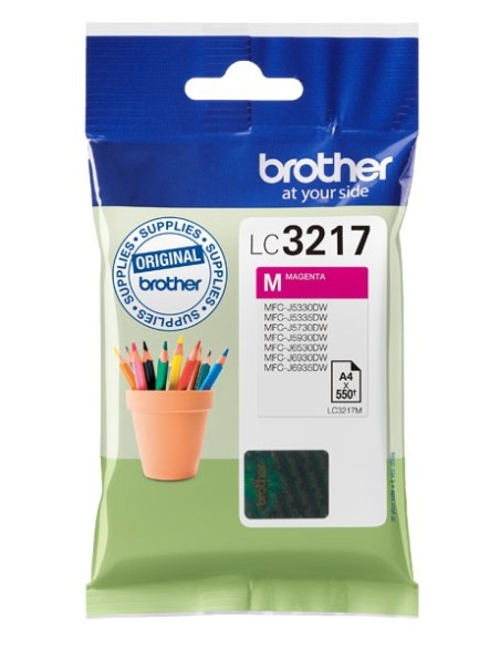 Brother LC-3217M cartucho de tinta Original Magenta