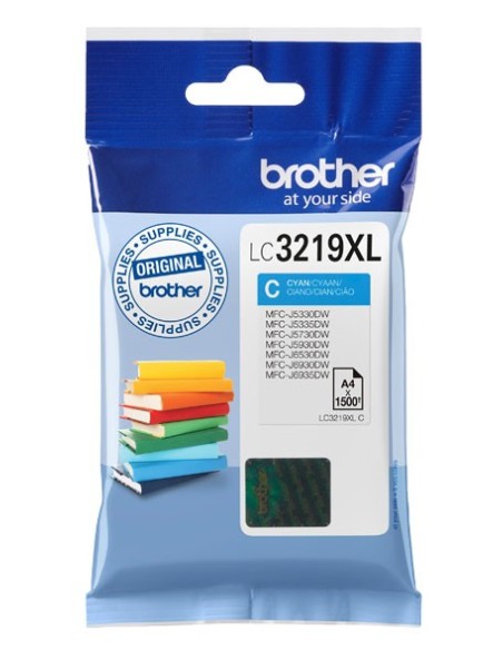 Brother LC-3219XLC cartucho de tinta Original Azul
