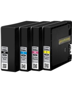 Canon PGI-2500XL C M Y BK cartucho de tinta Original Negro,