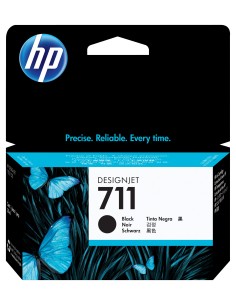 HP 711 cartucho de tinta 1 pieza(s) Original Negro