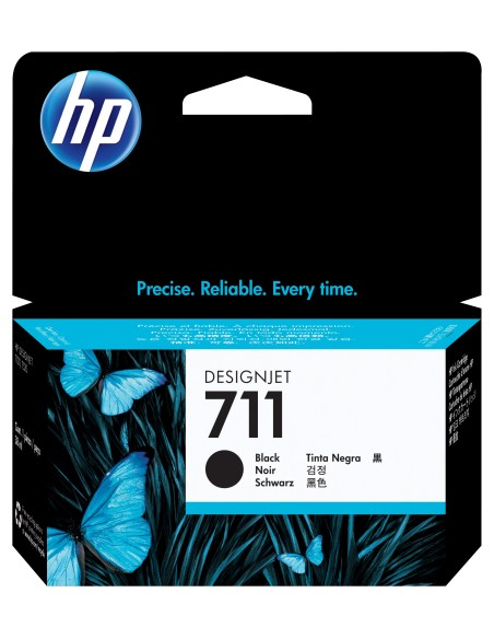 HP 711 cartucho de tinta 1 pieza(s) Original Negro