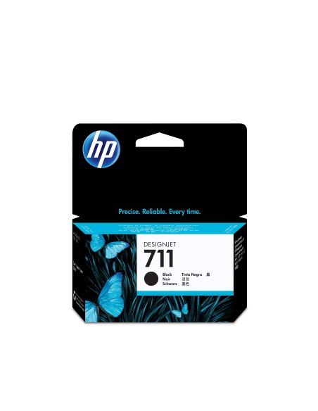 HP 711 cartucho de tinta 1 pieza(s) Original Negro