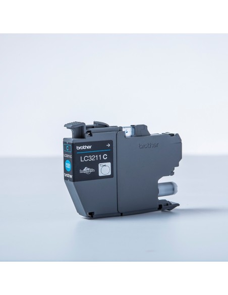 Brother LC-3211C cartucho de tinta Original Rendimiento estándar Cian
