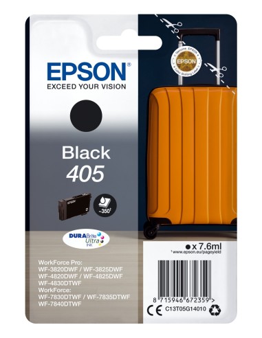 Epson 405 DURABrite Ultra Ink cartucho de tinta 1 pieza(s) Original Negro