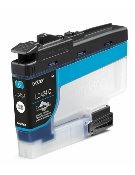 Brother LC-424C cartucho de tinta 1 pieza(s) Original Cian