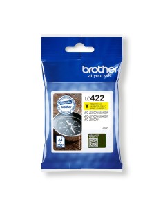 Brother LC-422Y cartucho de tinta 1 pieza(s) Original Amarillo