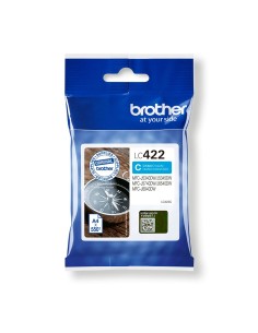 Brother LC-422C cartucho de tinta 1 pieza(s) Original Cian