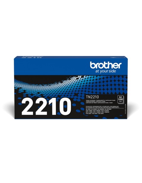 Brother TN-2210 cartucho de tóner 1 pieza(s) Original Negro