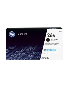 HP 26A cartucho de tóner 1 pieza(s) Original Negro