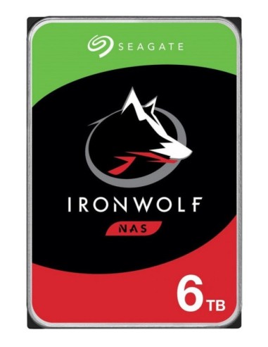 Seagate IronWolf ST6000VN001 disco duro interno 3.5" 6000 GB Serial ATA III