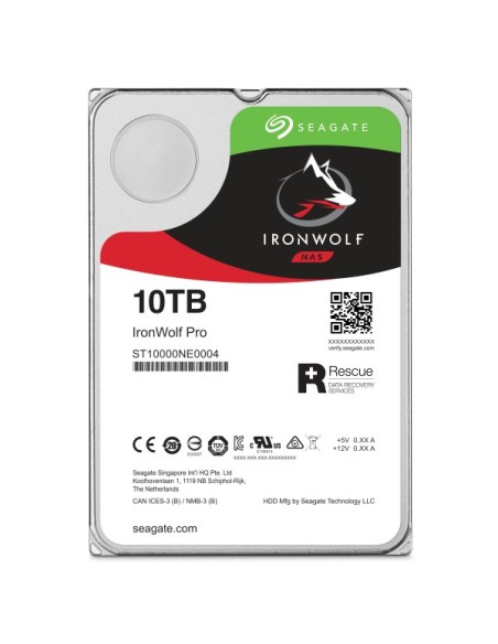 Seagate IronWolf Pro NAS ST10000NT001 10TB 3.5"