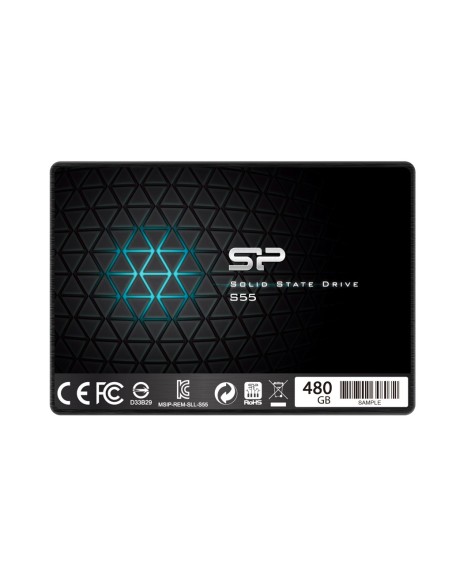 Silicon Power Slim S55 2.5" 500GB SATA Negro