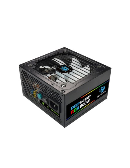 CoolBox DeepEnergy RGB600 600W ATX 80 Plus Bronze Negra