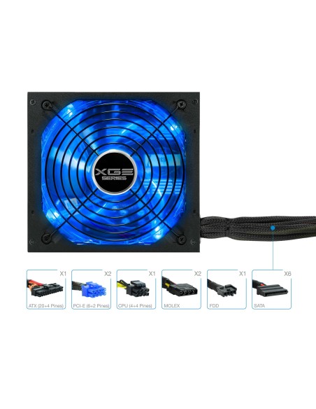 TooQ TQXGEII-700SAP 700W ATX 80 Plus Bronze Negra