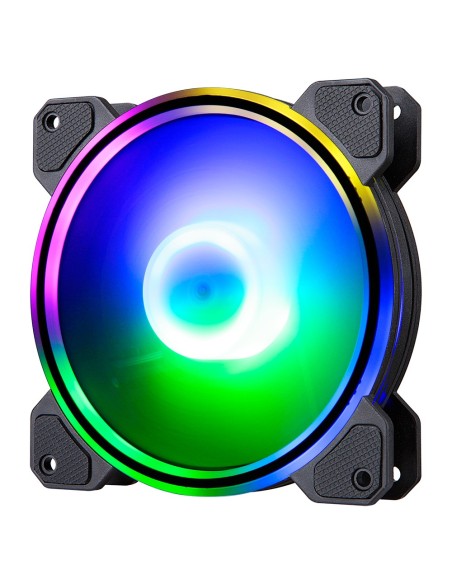 Ventilador Hiditec N9-ARGB 12 cm Negro