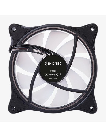 Hiditec Ventilador Gaming ARGB-N-18 BLACK 120 MM