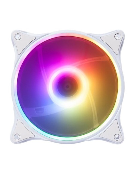 Hiditec Ventilador Gaming ARGB-N-18 WHITE 120 MM