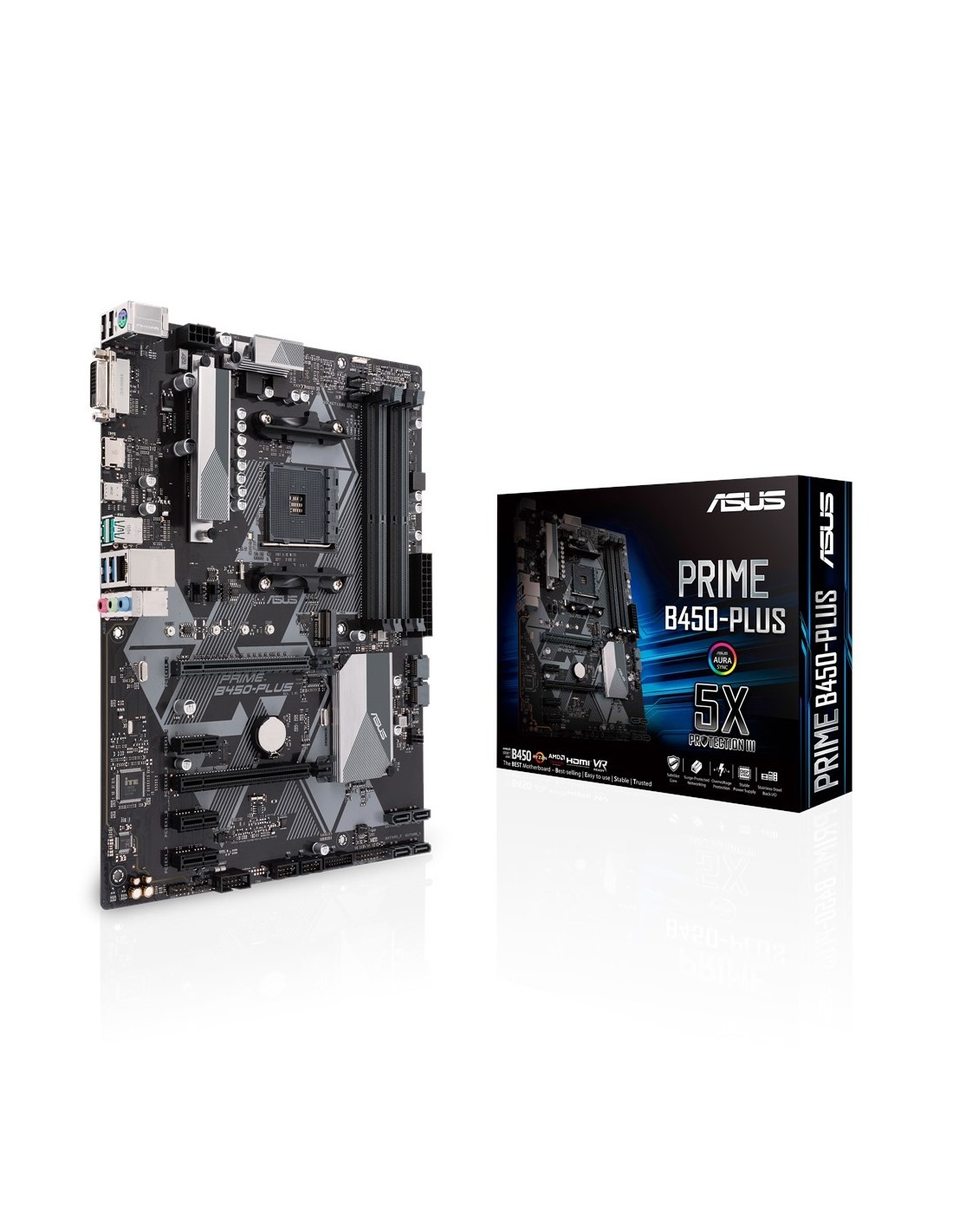 Asus Prime B450 Plus DDR4 Negra
