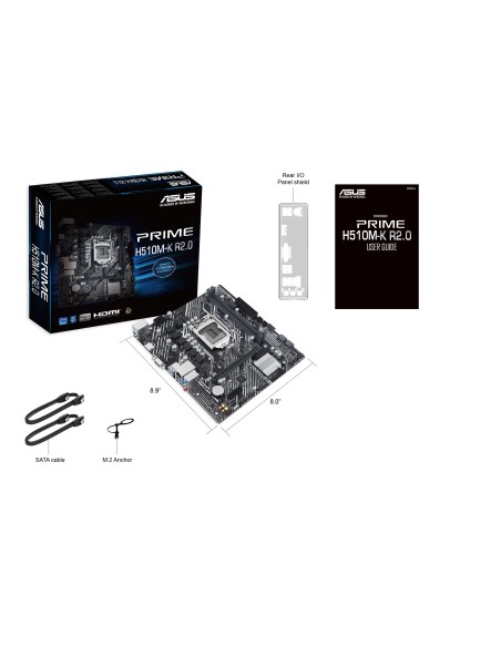 Asus Prime H510M-K R DDR4 Negra (2.0)