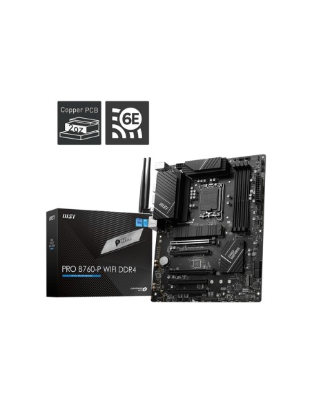 MSI Pro B760-P WIFI DDR4 Negra